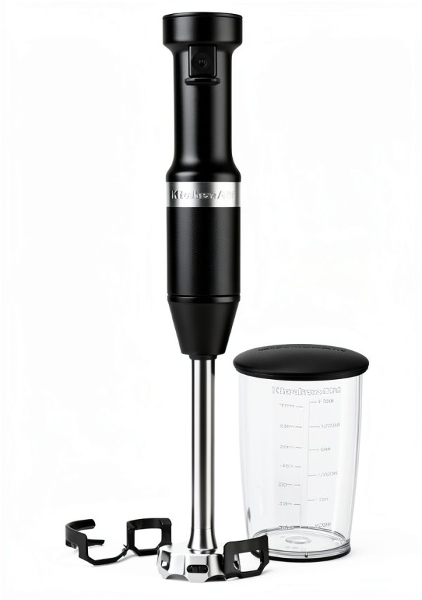 KitchenAid Hand Blender Charcoal Grey Adjustable Speed-1