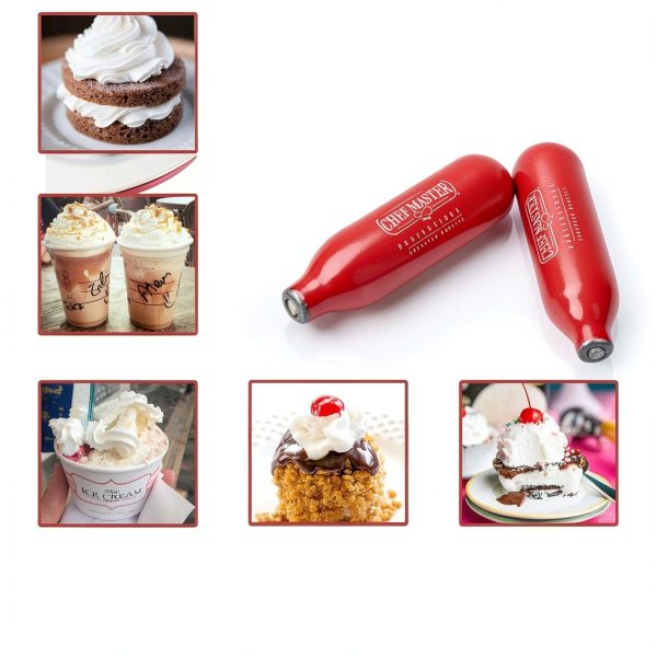Chef Master 8g Whipped Cream Charger Pure Taste-2