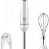 UTALENT Cordless Hand Blender Rechargeable White Stainless-0