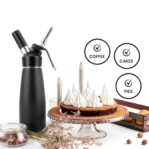 Opulenta Cream Whipper Steel Kitchen Tool-1