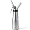 Whipped Cream Maker EurKitchen Aluminum Whipper-3