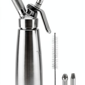 QWORK Stainless Steel Whipped Cream Dispenser-0