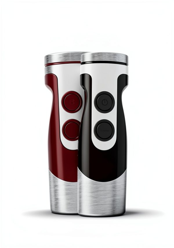 MEGAWISE Hand Blender 12 Speeds BPA Free Stainless Steel-2