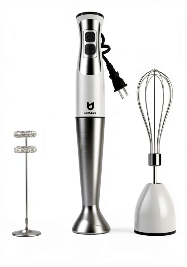 UTALENT Immersion Blender 8 Speed Stainless Steel BPA Free-2