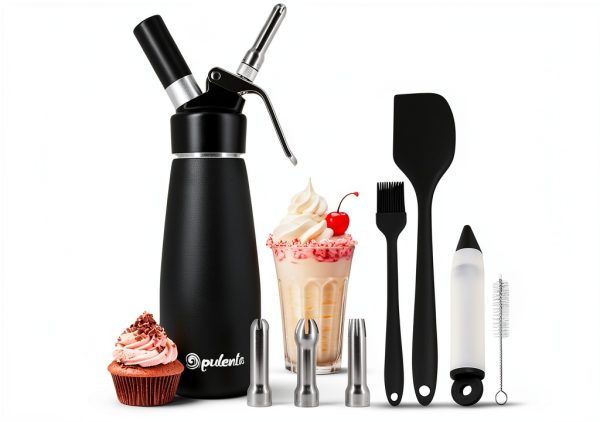 Opulenta Cream Whipper Steel Kitchen Tool-0