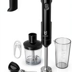 UTALENT Cordless Immersion Blender Rechargeable Stainless-0