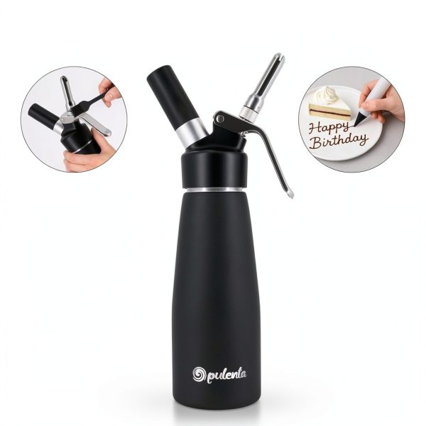 Opulenta Cream Whipper Steel Kitchen Tool-2