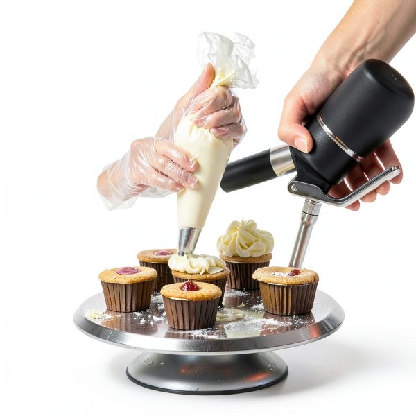 Opulenta Cream Whipper Steel Kitchen Tool-3