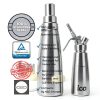 ICO Professional Whipped Cream Dispenser Stainless Steel-1