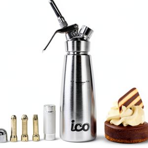 ICO Professional Whipped Cream Dispenser Stainless Steel-0