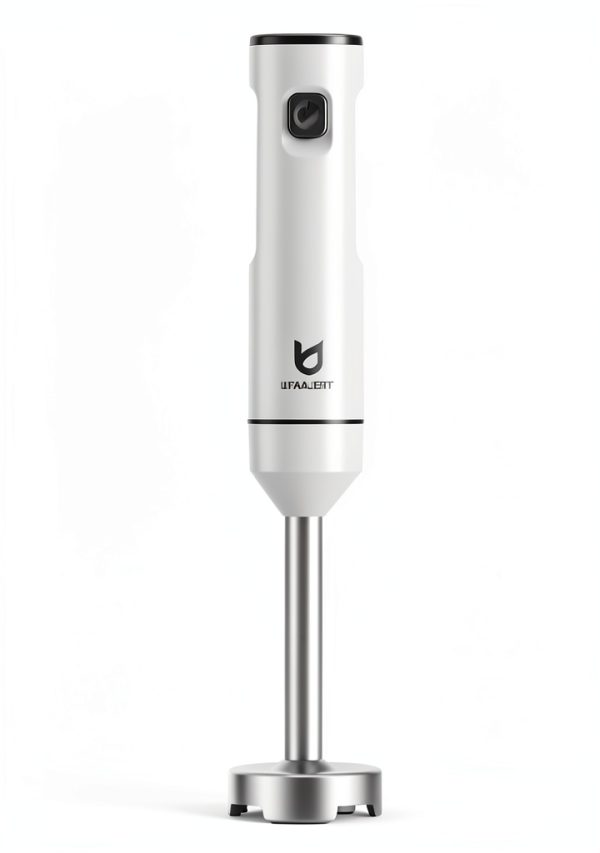 UTALENT Cordless Hand Blender Rechargeable White Stainless-1