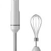 UTALENT Cordless Hand Blender Rechargeable White Stainless-4