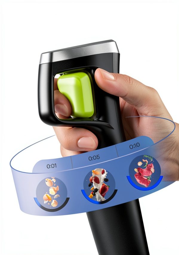 Ganiza Hand Blender 1200W BPA Free Detachable Attachments-2