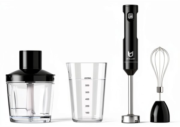 UTALENT Cordless Immersion Blender Rechargeable Stainless-4