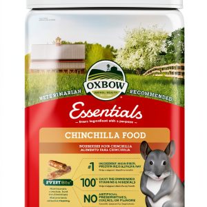 Essentials Chinchilla Food Oxbow High Fiber 3-25lb-0
