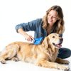 Dog Grooming Kit Slicker Brush and Comb Multi Color Set by Saccison-1