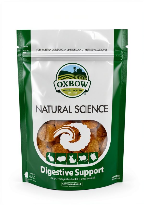 Oxbow Digestive Health Tablets for Rabbits & Guinea Pigs – High Fiber-0