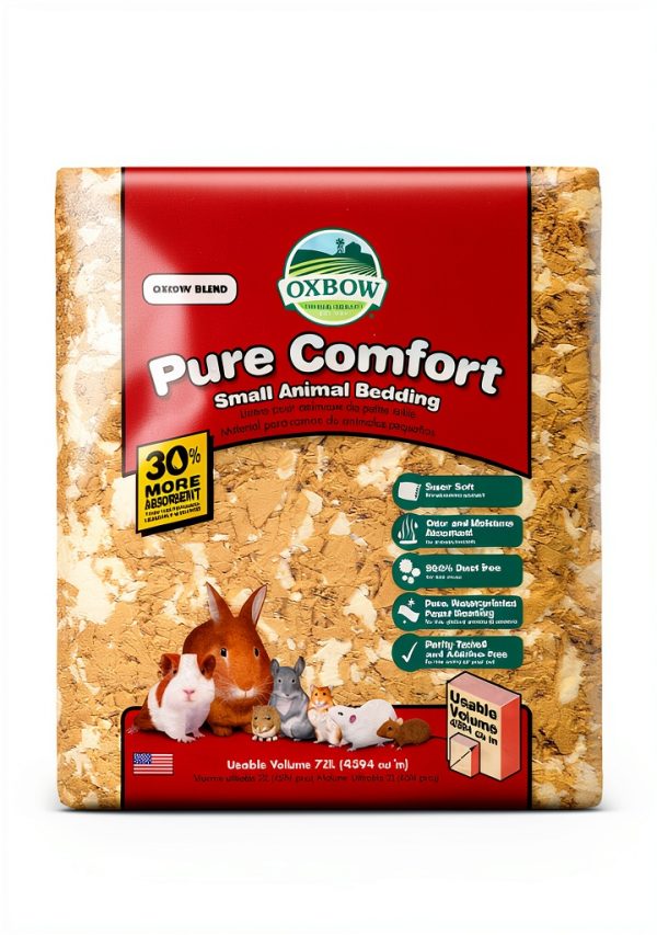 Oxbow Small Animal Bedding Blend 72 Liter Odor Absorbent Paper Litter-0