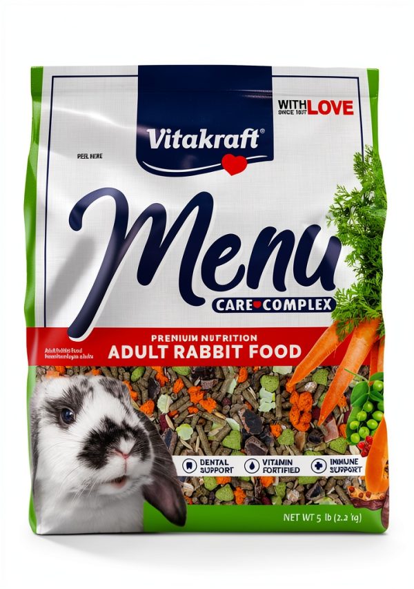 Rabbit Food Vitakraft Menu Blend 12.5x11x5in Fresh Variety Pack-0