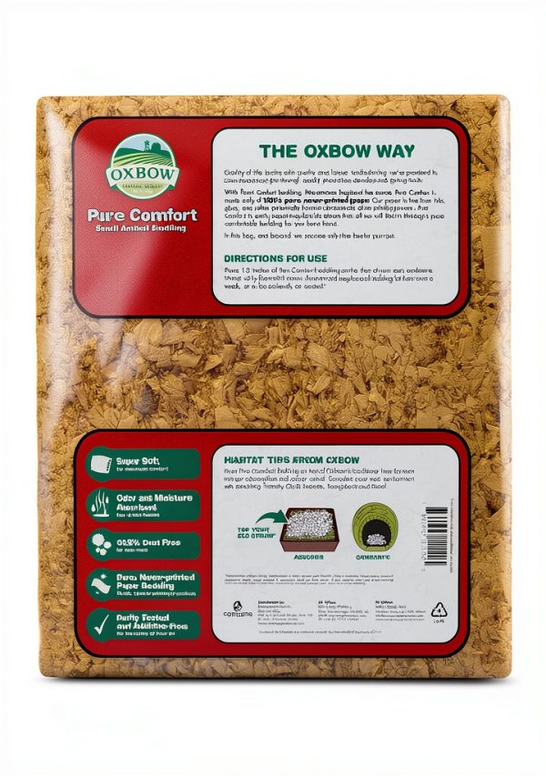 Oxbow Natural Paper Small Animal Bedding 28 Liter Odor Absorbent Dust-1