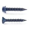 Concrete Screw Assortment Kit HOLIANSENG 200pcs Diamond Point Screws-2