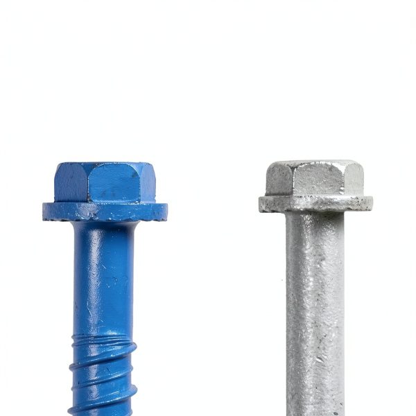 Tapcon+ 3/8 x 2-1/4 Hex Head Concrete Anchors 10 Pack Blue Coating-2