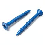 Tapcon 1/4" x 2-1/4" Torx Head Concrete Anchor Screws 100 Drill Bit-0