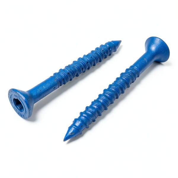 Tapcon 1/4" x 2-1/4" Torx Head Concrete Anchor Screws 100 Drill Bit-0