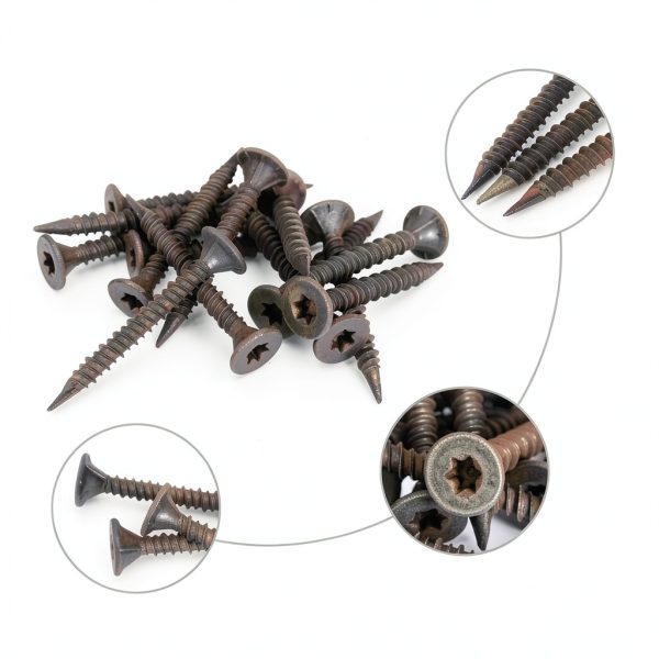 Goldblatt Cement Board Tape 150 Screws – 50 ft Tape & 1-5/8" Screws-4