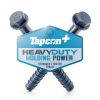 Tapcon+ 3/8 x 2-1/4 Hex Head Concrete Anchors 10 Pack Blue Coating-3