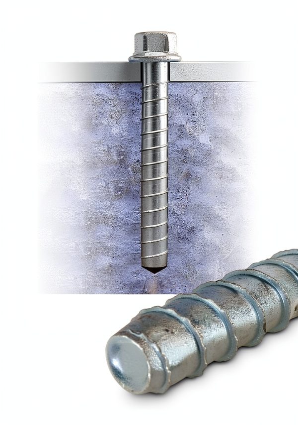 Simpson Strong Tie THD50500H 1/2" x 5" Washer Concrete Screw Anchor-2